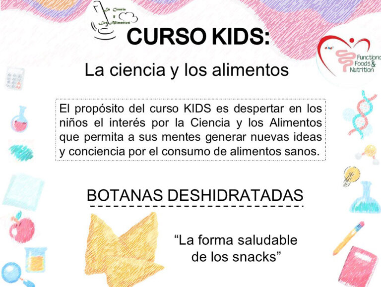 Invita UA de C al “Curso KIDS: La Ciencia y los Alimentos”