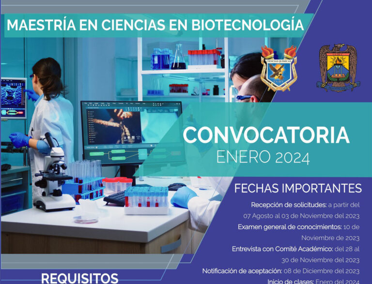 Prepárate en la UA de C con la Maestría en Biotecnología