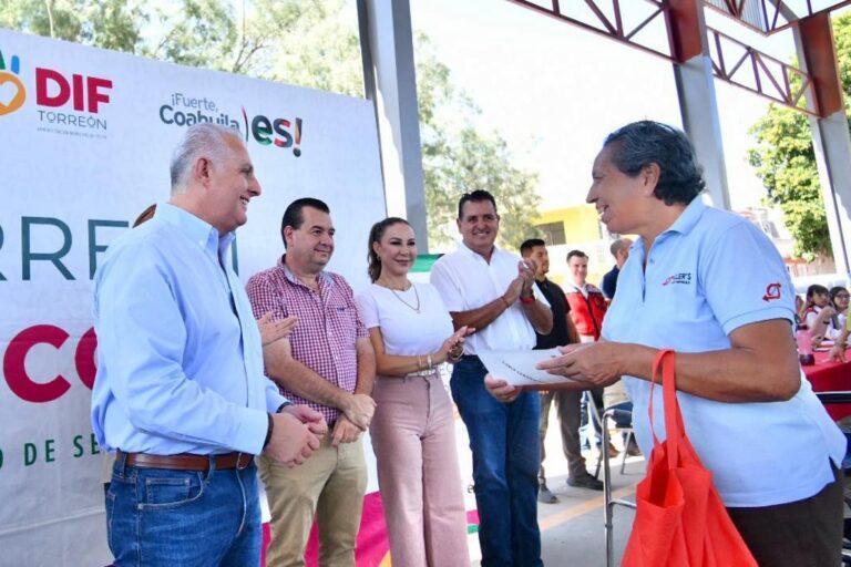 Román Alberto Cepeda González lleva brigada de servicios al poniente de Torreón