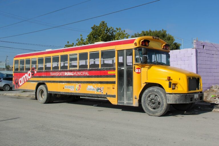 Transporte gratuito para más de 700 alumnos del campo ramosarizpense