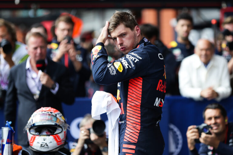 Verstappen al frente de P1 en Países Bajos; Checo fue cuarto