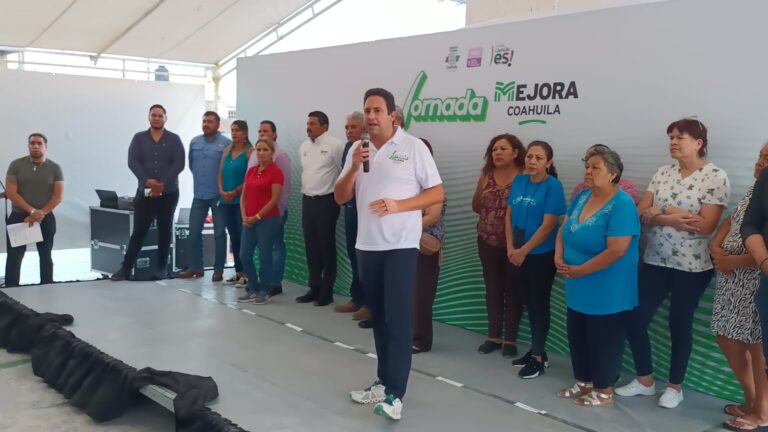 Encabezan Javier Díaz y Chema Fraustro Jornada Mejora en la colonia Valle de San Antonio