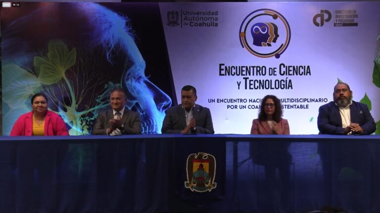 Continúan actividades del Encuentro de Ciencia y Tecnología 2023 “Un Encuentro Nacional Multidisciplinario por un Coahuila Sustentable”