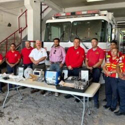 Grupo Dipicsa se solidariza con Bomberos de Ramos Arizpe; donan equipo especializado para ambulancia 