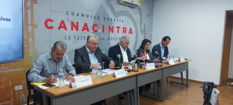 Presentan en Saltillo evento Enlaces Productivos e Innovación Tecnológica CANACINTRA 2023