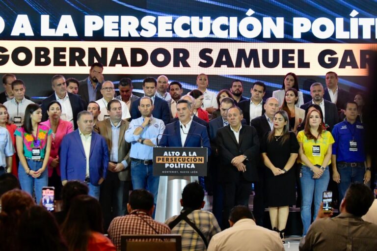 Acusan PAN, PRI y PRD campaña de intimidación de Samuel García contra opositores