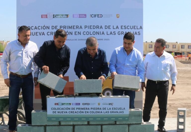 Arranca Miguel Riquelme obras por 13 millones de pesos en los Cinco Manantiales