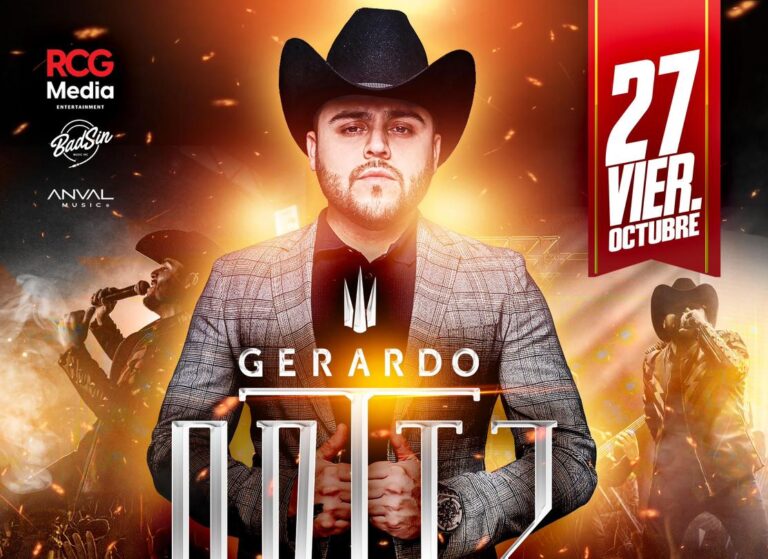 Gerardo Ortiz llegará a Saltillo para presentar su concierto en vivo