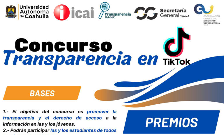 Convoca UA de C a sus estudiantes a participar en el concurso “Transparencia en TikTok”