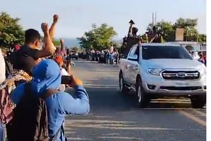 Desfile de cártel en Chiapas es mucha propaganda, dice AMLO