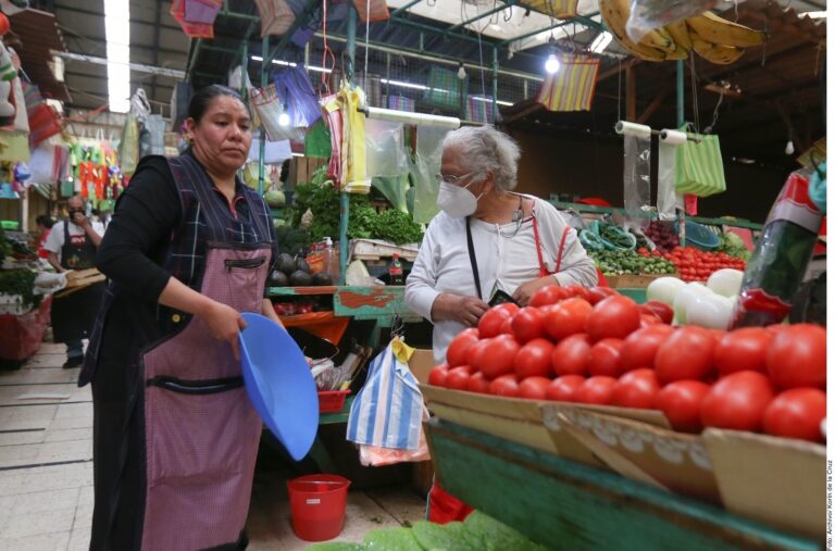 Inflación en México se ubica en 4.64%, menor nivel en 30 meses