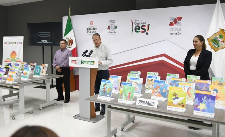 Presentan colección Coahuila Educa; este miércoles inicia distribución