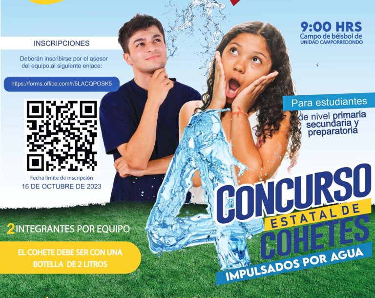 Invita UA de C a participar en el Cuarto Concurso Estatal de Cohetes Propulsados por Agua