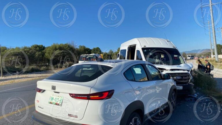 Se queda dormido y provoca accidente en la carretera a Zacatecas