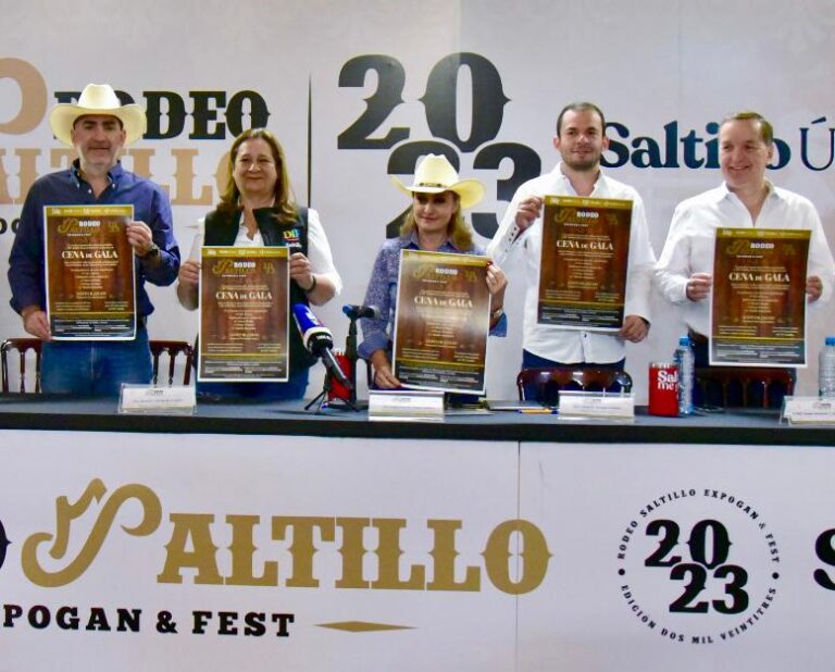 Tendrá Rodeo Saltillo Cena de Gala con causa