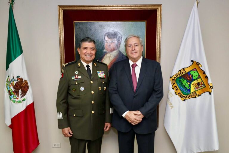 Unión con Ejército contribuye a la seguridad: Chema Fraustro