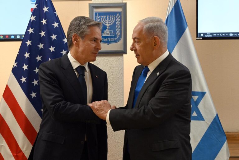 Blinken se reúne con Netanyahu y promete más apoyo a Israel