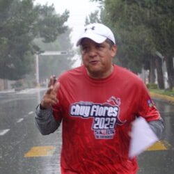 Entre lluvia y amistad, disfrutan saltillenses de la Carrera Chuy Flores 202332