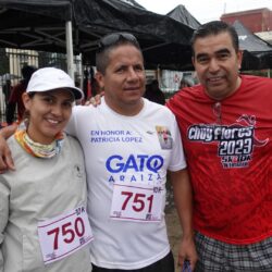 Entre lluvia y amistad, disfrutan saltillenses de la Carrera Chuy Flores 202340