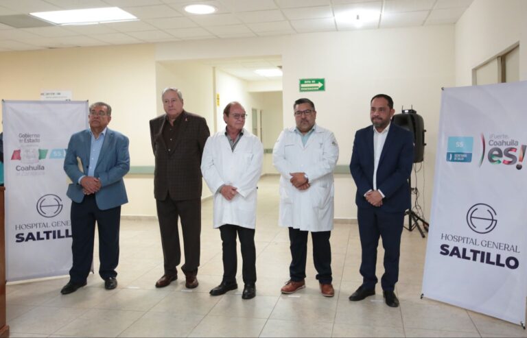 Inaugura gobierno de Coahuila la sala de Hemodinamia en el Hospital General de Saltillo