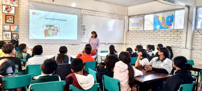 Promueve CIJ hábitos saludables para una buena salud mental a estudiantes de Ramos Arizpe 