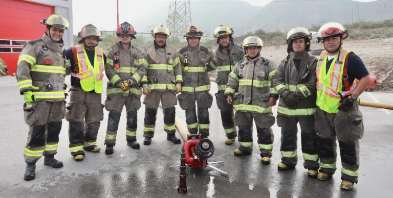 Refuerza Gobierno de Saltillo capacitación de bomberos