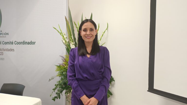 Rinde Jafia Pacheco su último informe al frente del Comité Coordinador del Sistema Anticorrupción de Coahuila 