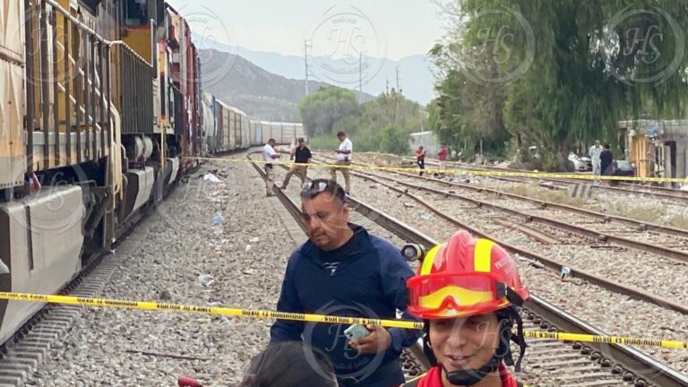 Muere migrante al ser arrollado por el tren en Ramos Arizpe