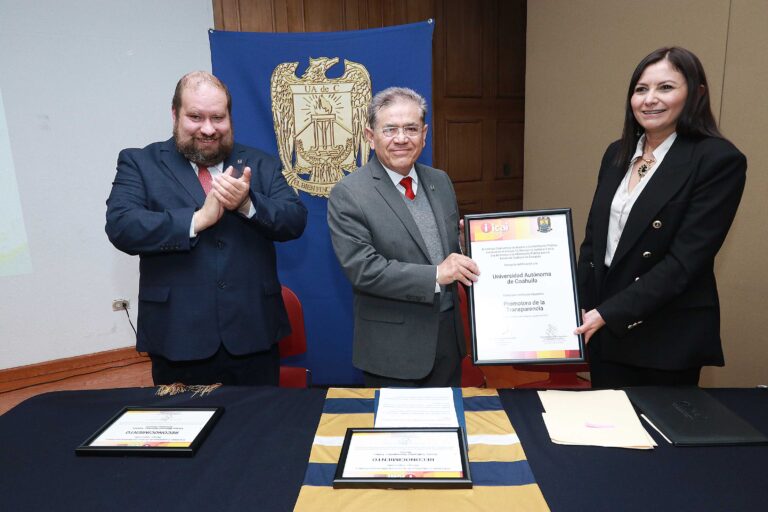 Recibe UA de C certificación del ICAI como Institución Promotora de la Transparencia