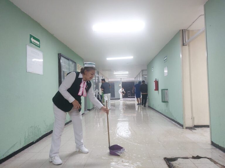 Reporta Hospital del IMSS en Monclova daños por fuertes lluvias