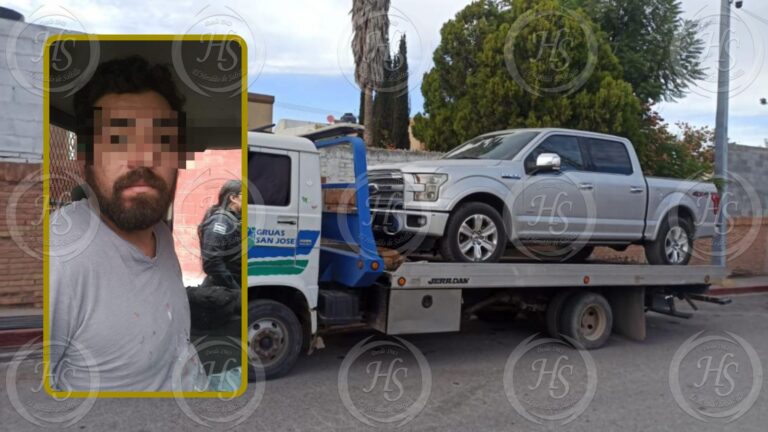 Policía Saltillo recupera en esta ciudad camioneta robada en Monterrey