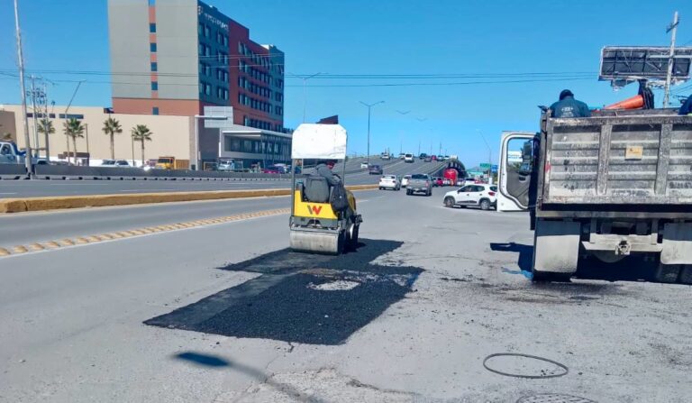 Avanza bacheo en todos los sectores de la ciudad