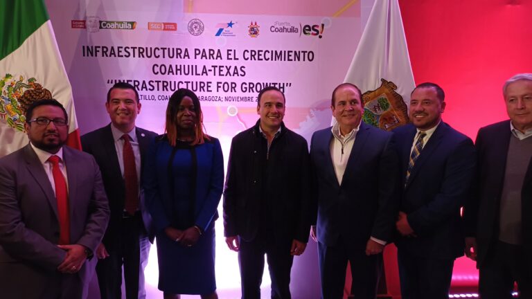 Buscan Coahuila y Texas fortalecer su infraestructura para potenciar el desarrollo económico en ambos estados