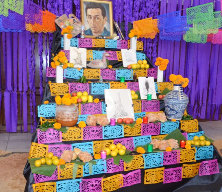 Dedica el Congreso del Estado Altar de Muertos al maestro Eloy Cerecero Sandoval