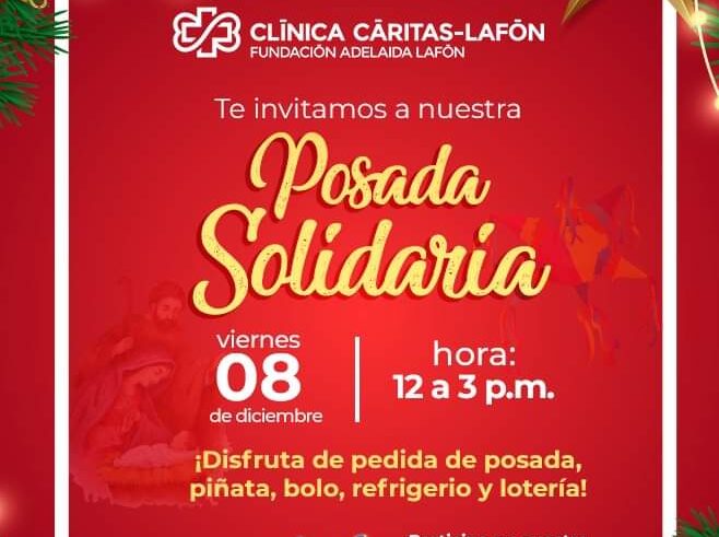 Invita Cáritas-Lafón a posada con causa