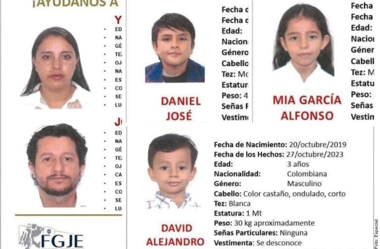 Plagia comando a familia colombiana en Zacatecas