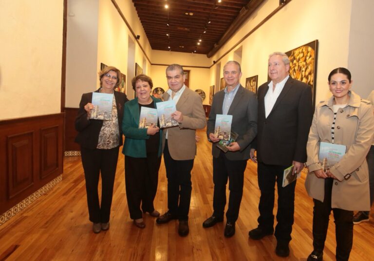 Presentan Miguel Riquelme y José María Fraustro Atlas del Patrimonio Cultural y Natural de Saltillo