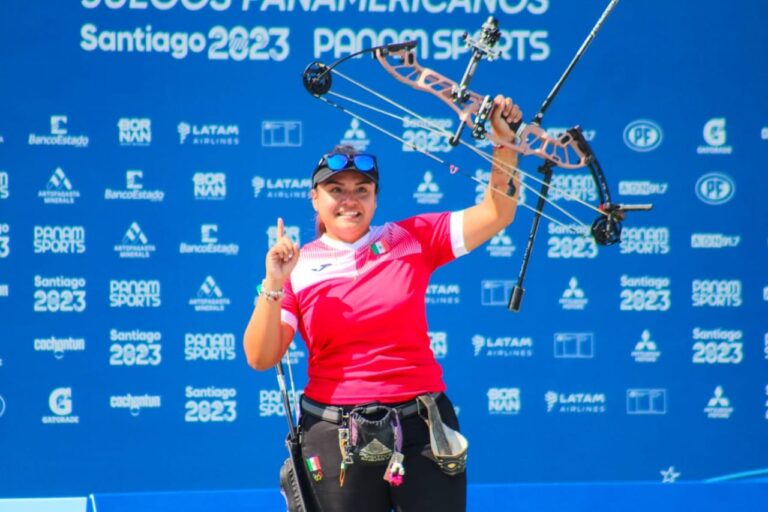 Se corona coahuilense Dafne Quintero en los Juegos Panamericanos Santiago 2023