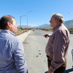 Supervisa Chema Fraustro puente vehicular Zaragoza-Mirasierra