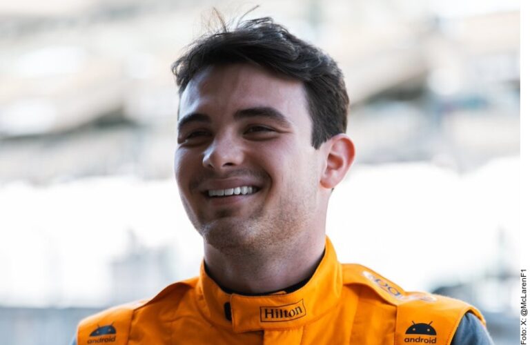 El mexicano Pato O’Ward será piloto de reserva de McLaren en F1