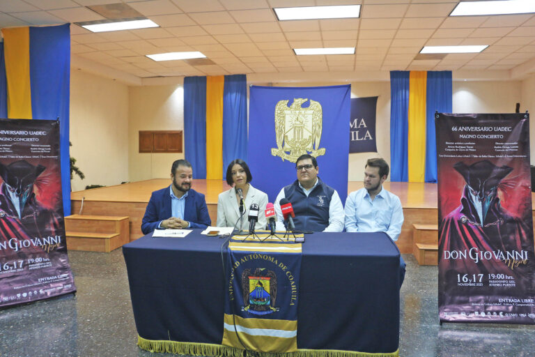 La UA de C celebrará su 66 aniversario con la presentación de la Ópera “Don Giovanni”