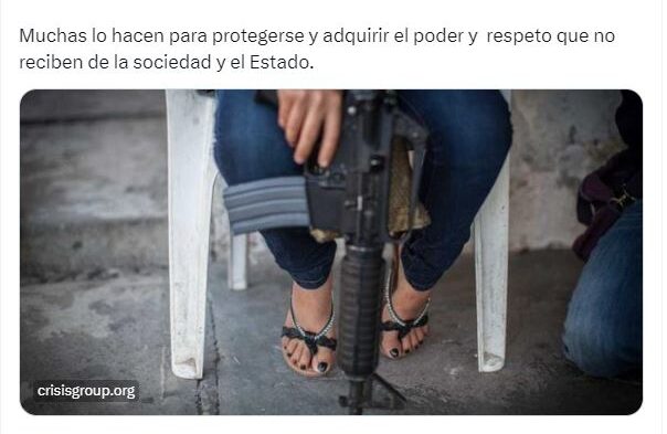 Un estudio revela el ascenso de reclutamiento de mujeres en el crimen organizado en México