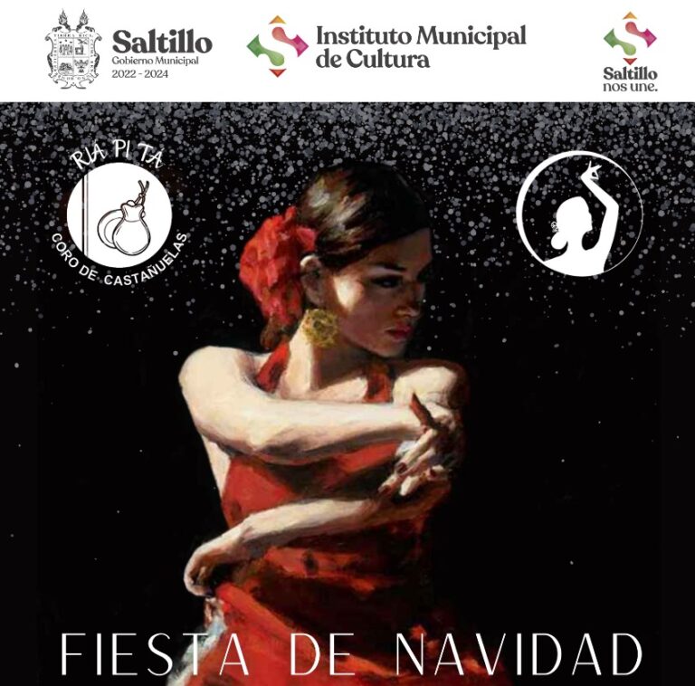 Con flamenco y castañuelas, invitan a espectáculo «Fiesta de Navidad» en Saltillo