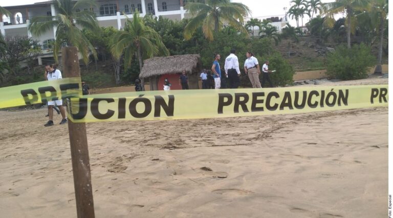 Mata tiburón a turista canadiense en playa de Zihuatanejo