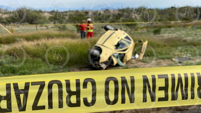 Mueren dos personas en accidente en la carretera a Monclova