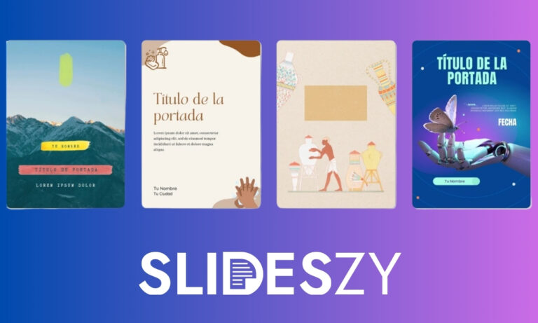 Slideszy: Portadas Originales y con Estilo para Word, Canva o Google Docs