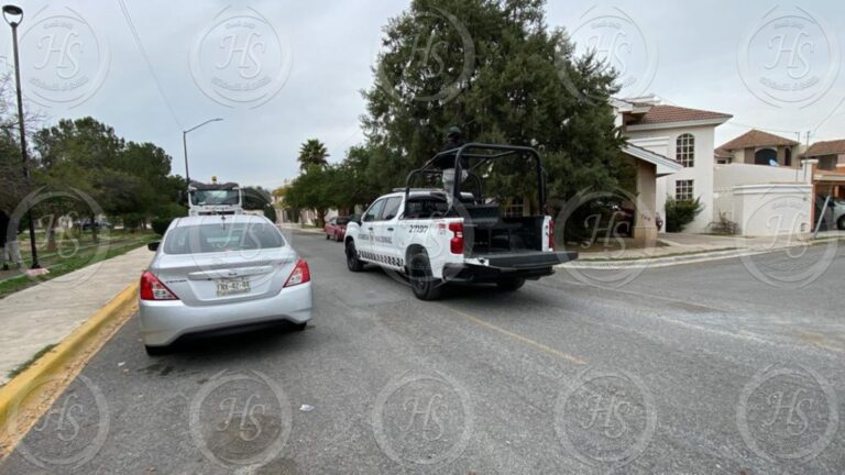 Guardia Nacional y SEDENA realizan cateo en vivienda del fraccionamiento San Patricio en Saltillo