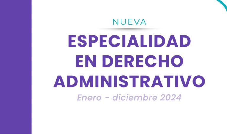 Invita AIDH de la UA de C a ser parte de su nueva Especialidad en Derecho Administrativo