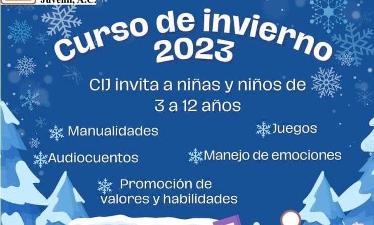 Invita CIJ Ramos Arizpe a participar en curso de invierno para niños 