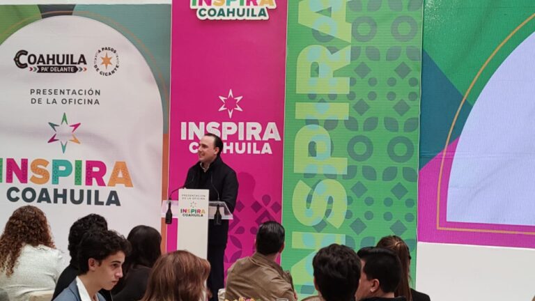 Presentan Manolo Jiménez y Paola Rodríguez Inspira Coahuila